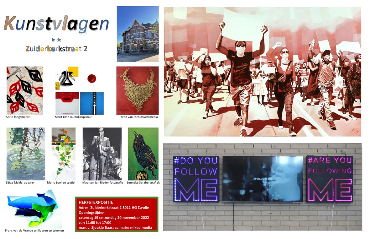 Expositie Kunstvlagen