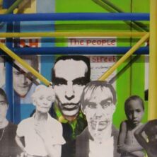 People of 42th street uit de serie United state of Mind. Fotocopy, acryl op MDF, 1.00b/70h People-Of-42th_Street-United-States-Of-Mind - Acryl op canvas - Marit Otto- Kunst