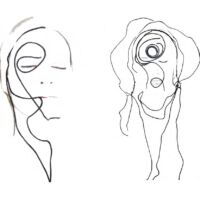 Jazz + Messed Up- Foto assemblage portret met snoep- Duo Ongezoet 2006 Jazz + Messed Up- Duo Ongezoet 2020