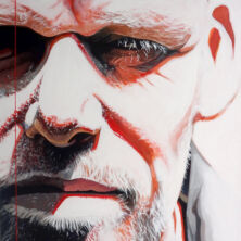 Sapiens 2023- Acryl op canvas 80 x 100 cm- Uit de serie Brave New World