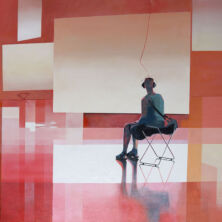 Virgin Screens - acryl op canvas- 100 x 150 cm - 2023 Virgin Screens - acryl op canvas- 100 x 150 cm - 2023