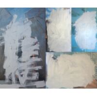 Painted Past Dissolves Into Present- print on canvas 180 X 120 x 4 cm Painted Past Dissolves Into Present- print on canvas 180x 120 x 4 cm